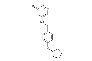 Image of 5-[[4-(cyclopentoxy)benzyl]amino]-4H-pyridazin-3-one