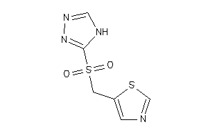 5-(4H-1,2,4-triazol-3-ylsulfonylmethyl)thiazole