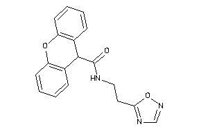 N-[2-(1,2,4-oxadiazol-5-yl)ethyl]-9H-xanthene-9-carboxamide