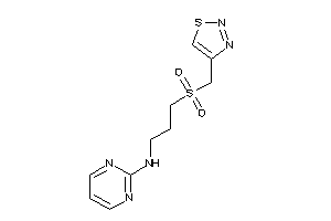 2-pyrimidyl-[3-(thiadiazol-4-ylmethylsulfonyl)propyl]amine