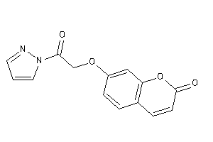 7-(2-keto-2-pyrazol-1-yl-ethoxy)coumarin