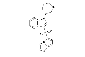 5-[1-(3-piperidyl)pyrrolo[2,3-b]pyridin-3-yl]sulfonylimidazo[2,1-b]thiazole
