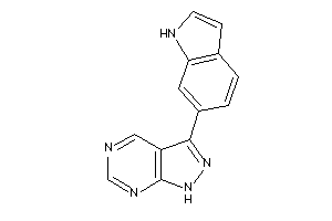3-(1H-indol-6-yl)-1H-pyrazolo[3,4-d]pyrimidine