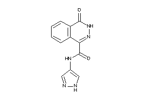 Image of 4-keto-N-(1H-pyrazol-4-yl)-3H-phthalazine-1-carboxamide