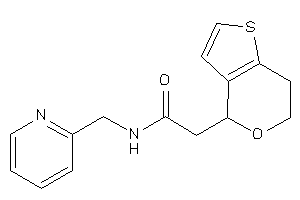 2-(6,7-dihydro-4H-thieno[3,2-c]pyran-4-yl)-N-(2-pyridylmethyl)acetamide