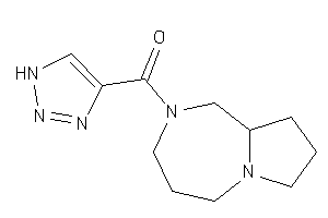 1,3,4,5,7,8,9,9a-octahydropyrrolo[1,2-a][1,4]diazepin-2-yl(1H-triazol-4-yl)methanone