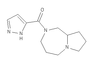 1,3,4,5,7,8,9,9a-octahydropyrrolo[1,2-a][1,4]diazepin-2-yl(1H-pyrazol-5-yl)methanone