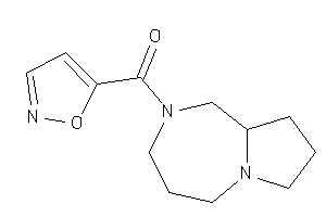 1,3,4,5,7,8,9,9a-octahydropyrrolo[1,2-a][1,4]diazepin-2-yl(isoxazol-5-yl)methanone
