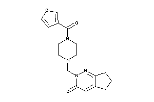 2-[[4-(3-furoyl)piperazino]methyl]-6,7-dihydro-5H-cyclopenta[c]pyridazin-3-one