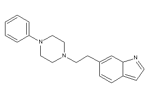 6-[2-(4-phenylpiperazino)ethyl]-7aH-indole