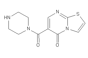 Image of 6-(piperazine-1-carbonyl)thiazolo[3,2-a]pyrimidin-5-one