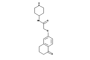 Image of 2-(1-ketotetralin-6-yl)oxy-N-(4-piperidyl)acetamide
