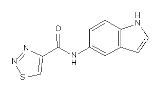 N-(1H-indol-5-yl)thiadiazole-4-carboxamide