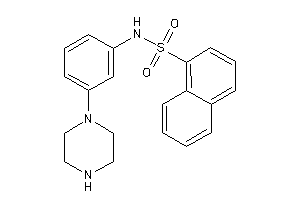 N-(3-piperazinophenyl)naphthalene-1-sulfonamide