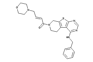 1-[(benzylamino)BLAHyl]-4-morpholino-but-2-en-1-one