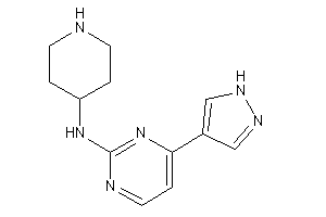 Image of 4-piperidyl-[4-(1H-pyrazol-4-yl)pyrimidin-2-yl]amine