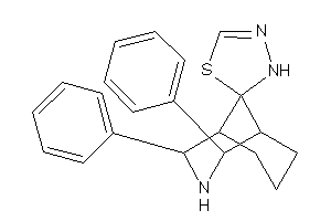 2,4-diphenylspiro[3-azabicyclo[3.3.1]nonane-9,2'-3H-1,3,4-thiadiazole]