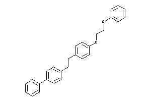 1-(2-phenoxyethoxy)-4-[2-(4-phenylphenyl)ethyl]benzene