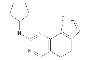 Cyclopentyl(6,9-dihydro-5H-pyrrolo[3,2-h]quinazolin-2-yl)amine