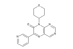 6-(3-pyridyl)-8-tetrahydropyran-4-yl-pteridin-7-one