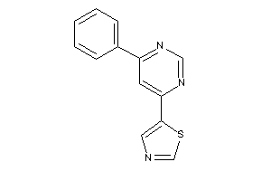 5-(6-phenylpyrimidin-4-yl)thiazole