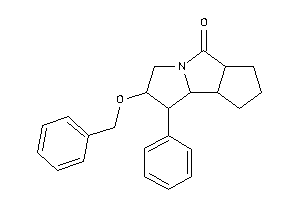 2-benzoxy-1-phenyl-2,3,5a,6,7,8,8a,8b-octahydro-1H-cyclopenta[a]pyrrolizin-5-one