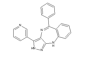5-phenyl-3-(3-pyridyl)-2,10-dihydropyrazolo[3,4-b][1,4]benzodiazepine