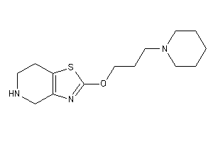 2-(3-piperidinopropoxy)-4,5,6,7-tetrahydrothiazolo[4,5-c]pyridine