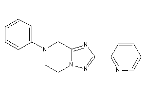 Image of 7-phenyl-2-(2-pyridyl)-6,8-dihydro-5H-[1,2,4]triazolo[1,5-a]pyrazine