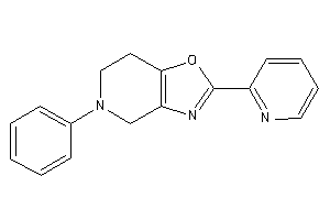 5-phenyl-2-(2-pyridyl)-6,7-dihydro-4H-oxazolo[4,5-c]pyridine