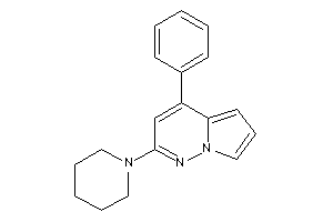 4-phenyl-2-piperidino-pyrrolo[2,1-f]pyridazine