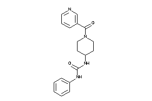 Image of 1-(1-nicotinoyl-4-piperidyl)-3-phenyl-urea