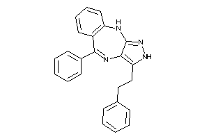 3-phenethyl-5-phenyl-2,10-dihydropyrazolo[3,4-b][1,4]benzodiazepine