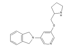 2-[5-(pyrrolidin-2-ylmethoxy)-3-pyridyl]isoindoline