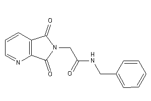 Image of N-benzyl-2-(5,7-diketopyrrolo[3,4-b]pyridin-6-yl)acetamide