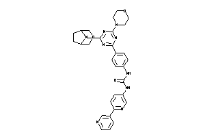 1-[4-[4-morpholino-6-(3-oxa-8-azabicyclo[3.2.1]octan-8-yl)-s-triazin-2-yl]phenyl]-3-[6-(3-pyridyl)-3-pyridyl]urea
