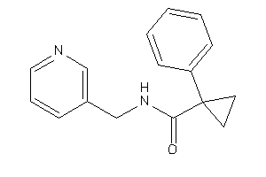 Image of 1-phenyl-N-(3-pyridylmethyl)cyclopropanecarboxamide