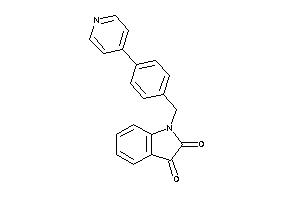 1-[4-(4-pyridyl)benzyl]isatin