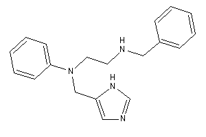 Image of 2-(benzylamino)ethyl-(1H-imidazol-5-ylmethyl)-phenyl-amine