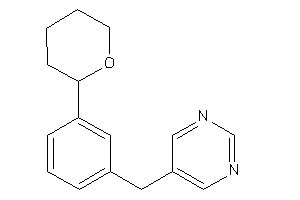 5-(3-tetrahydropyran-2-ylbenzyl)pyrimidine