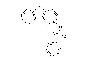N-(5H-pyrido[4,3-b]indol-8-yl)benzenesulfonamide