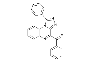 Phenyl-(1-phenyl-[1,2,4]triazolo[4,3-a]quinoxalin-4-yl)methanone