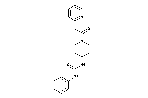 Image of 1-phenyl-3-[1-[2-(2-pyridyl)acetyl]-4-piperidyl]urea
