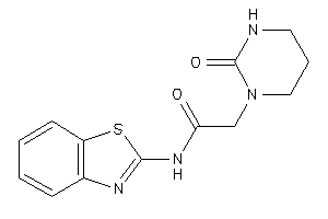 N-(1,3-benzothiazol-2-yl)-2-(2-ketohexahydropyrimidin-1-yl)acetamide