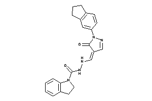 N'-[(1-indan-5-yl-5-keto-2-pyrazolin-4-ylidene)methyl]indoline-1-carbohydrazide