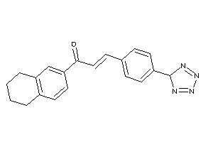 1-tetralin-6-yl-3-[4-(5H-tetrazol-5-yl)phenyl]prop-2-en-1-one