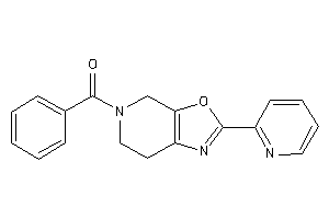 Phenyl-[2-(2-pyridyl)-6,7-dihydro-4H-oxazolo[5,4-c]pyridin-5-yl]methanone
