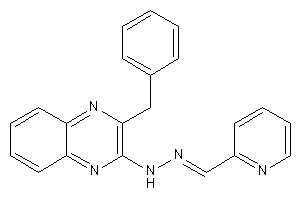 Image of (3-benzylquinoxalin-2-yl)-(2-pyridylmethyleneamino)amine