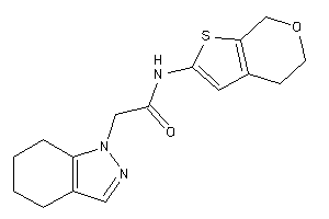 N-(5,7-dihydro-4H-thieno[2,3-c]pyran-2-yl)-2-(4,5,6,7-tetrahydroindazol-1-yl)acetamide