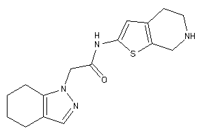 2-(4,5,6,7-tetrahydroindazol-1-yl)-N-(4,5,6,7-tetrahydrothieno[2,3-c]pyridin-2-yl)acetamide